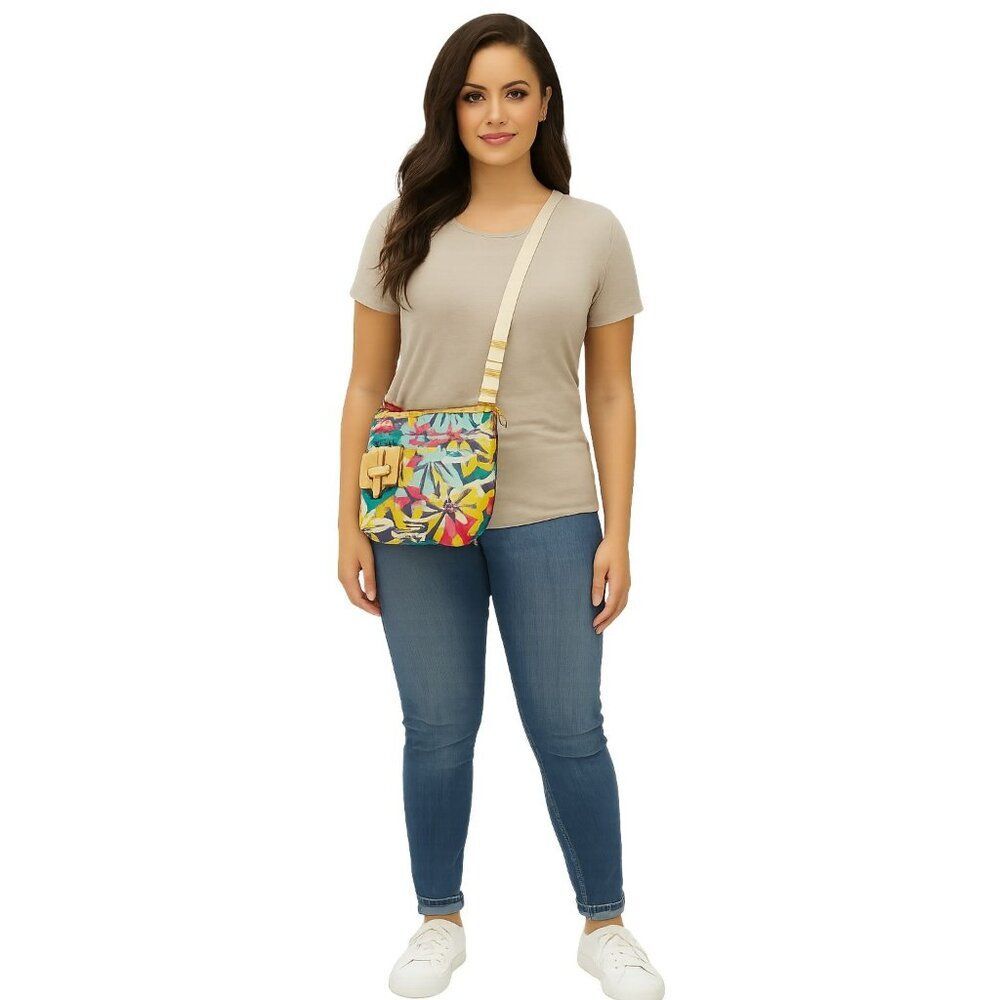 Lily Bloom Crossbody Bag Tote Shoulder Purse Handbag Floral Purse WOMEN'S WOMANS